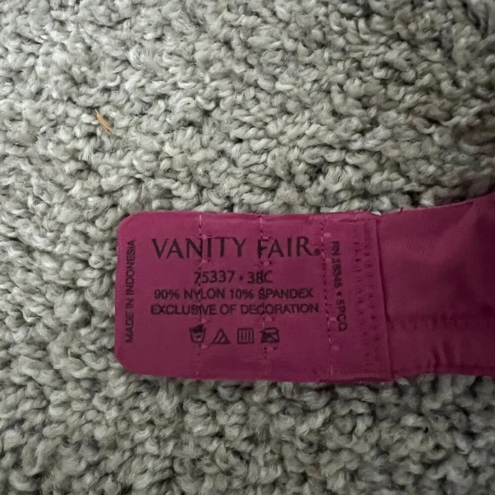 Vanity Fair Bra  Plumberry 38B 36C 38C 36D NWT - Picture 7 of 7
